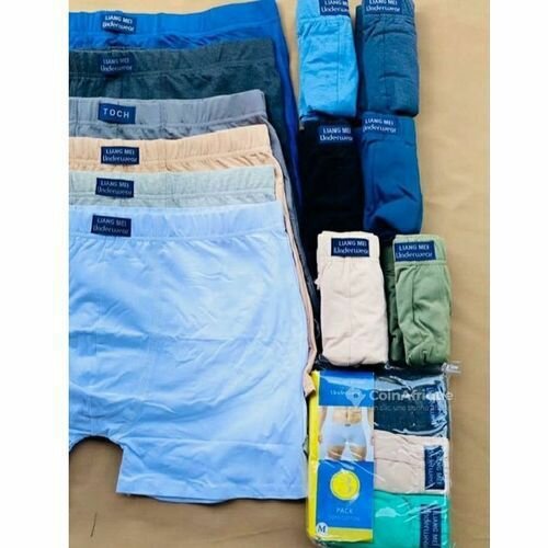 Lot de Boxers Homme en Coton