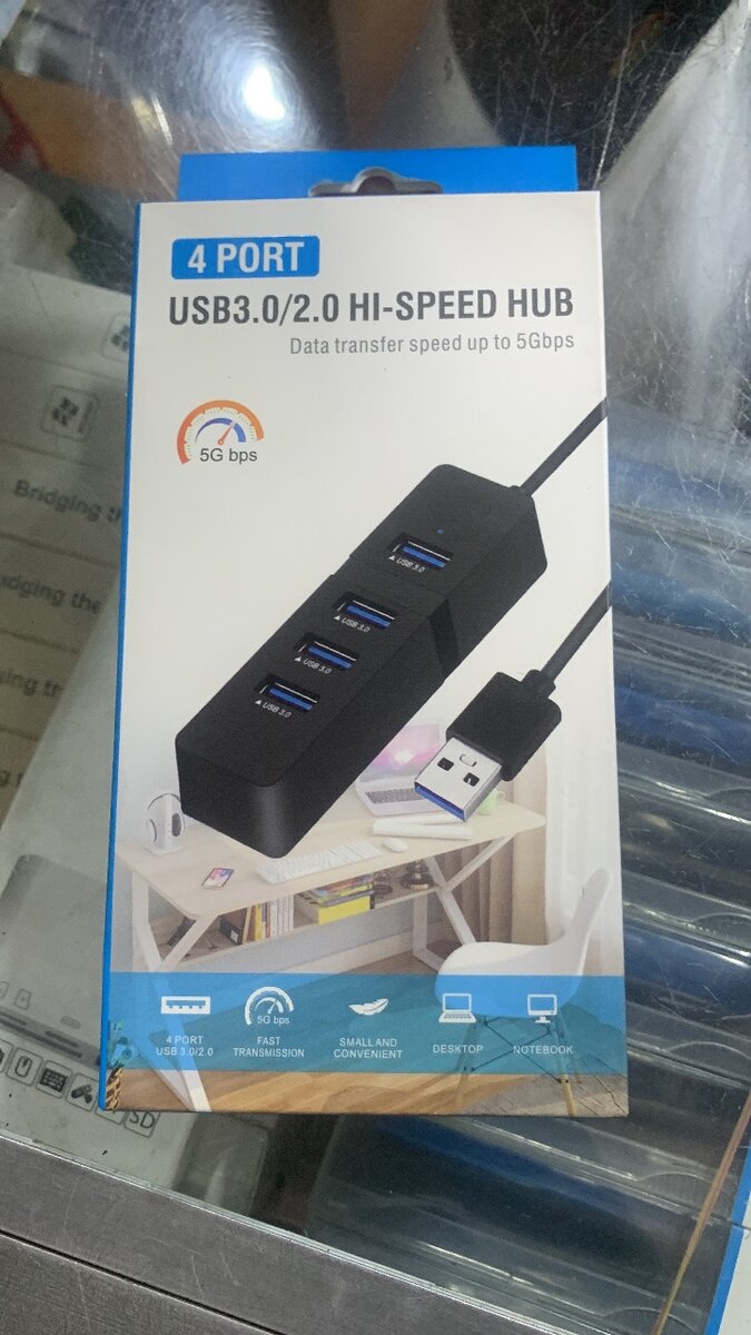 Hub USB 3.0/2.0 à 4 ports