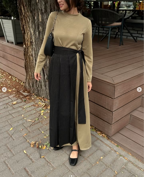 Длинное платье 6ти клинка