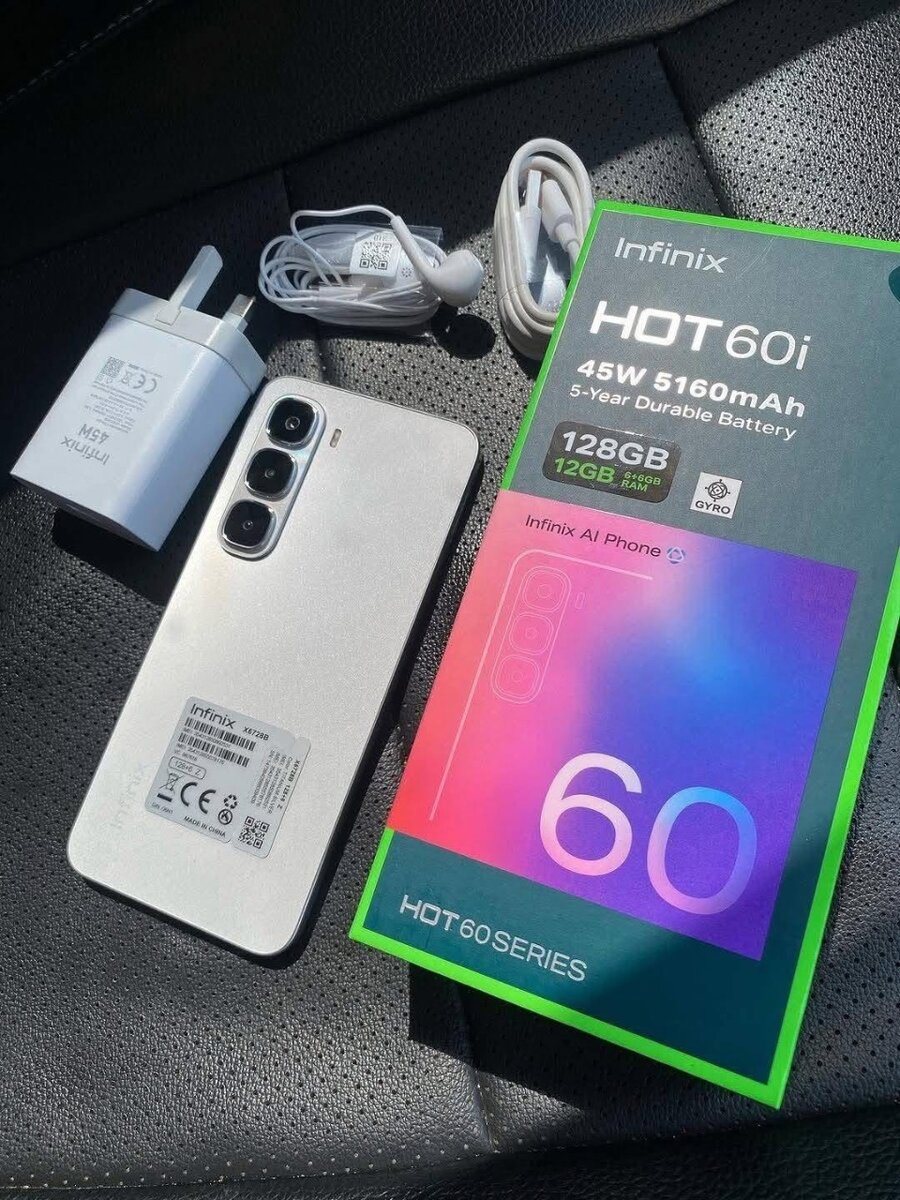 Infinix HOT 60i 128GB Smartphone