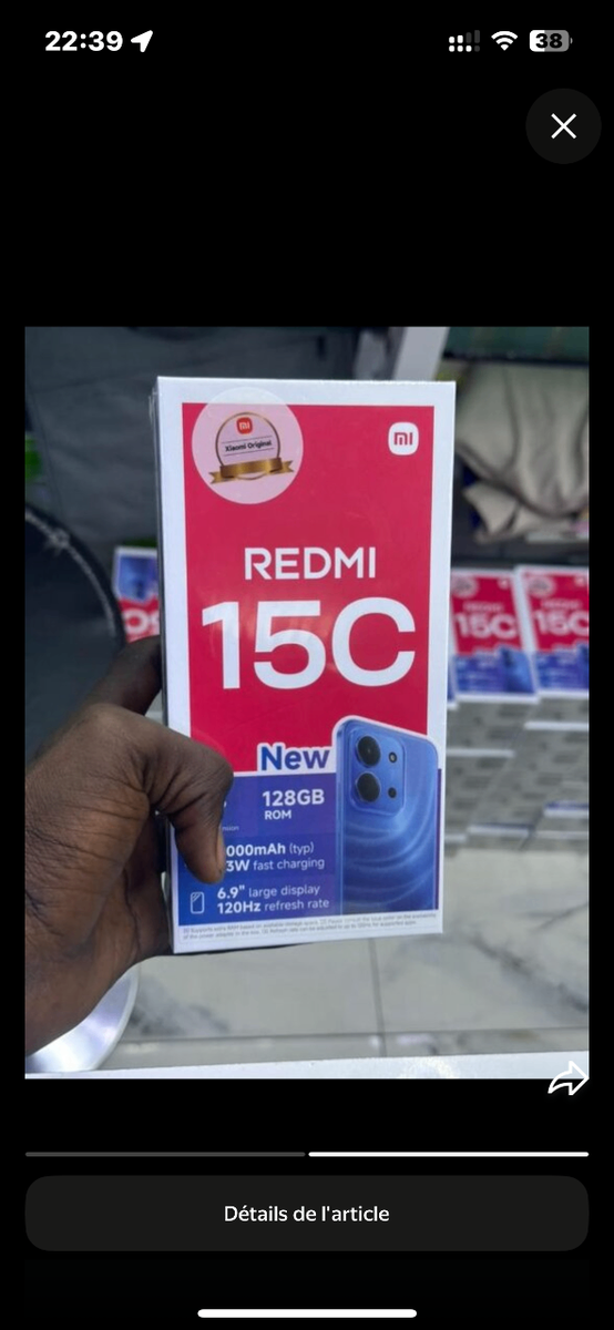Smartphone Redmi 15C 128GB