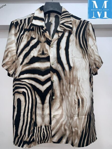Chemise Homme Imprimé Zèbre