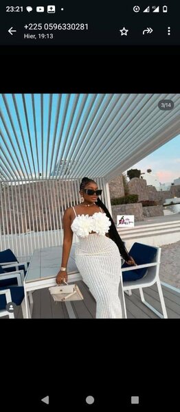 Ensemble élégant été femme