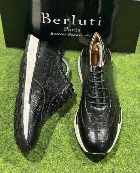 Baskets en cuir Berluti