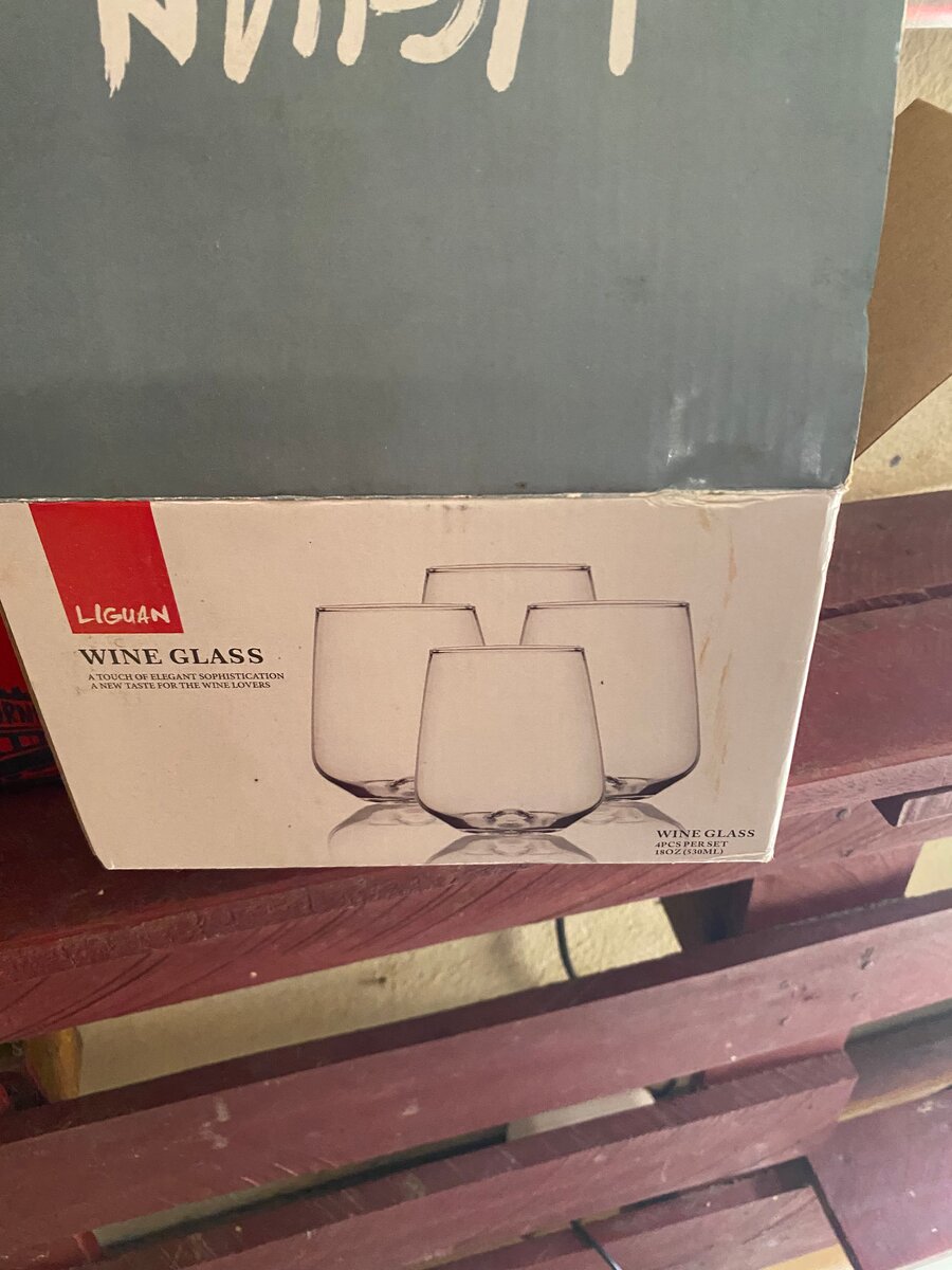 Verres à vin sans pied 12cm