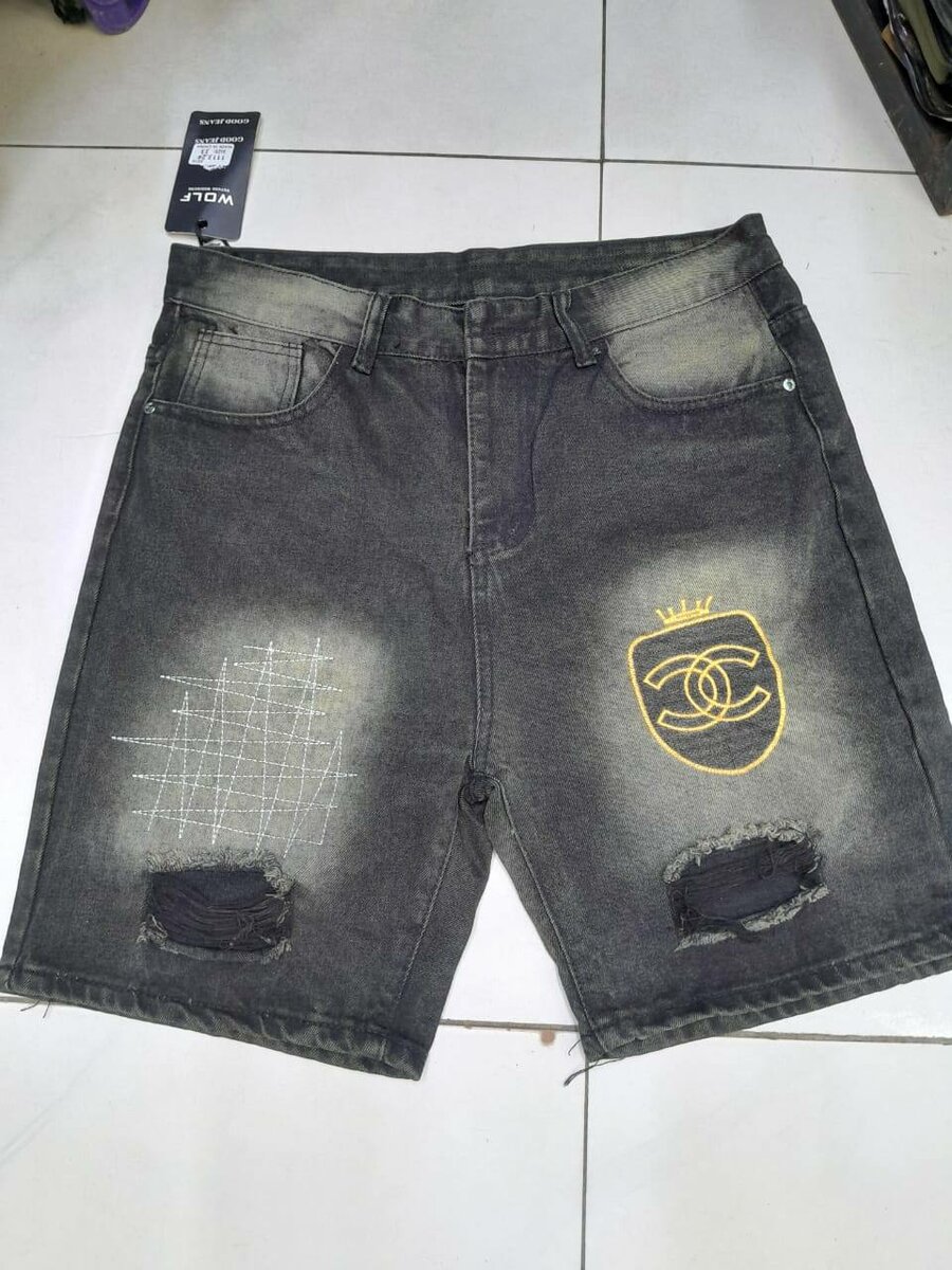 Shorts en jean décontractés