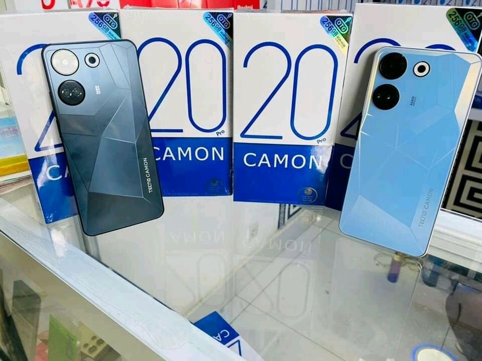 TECNO CAMON 20 PRO 256GB 16GB RAM première copie conforme