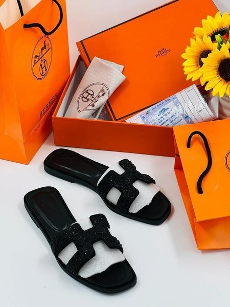 Hermes slippers