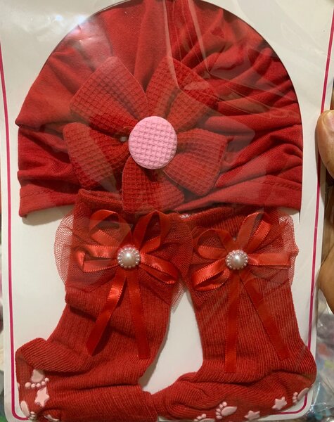 Baby Cap & Socks Set