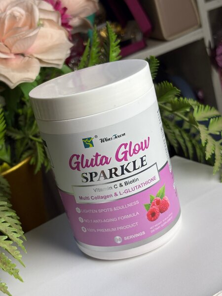 Vitamine C , Gluta , collagène