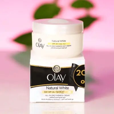 OLAY DAY CREAM NATURAL WHITE 50 ML