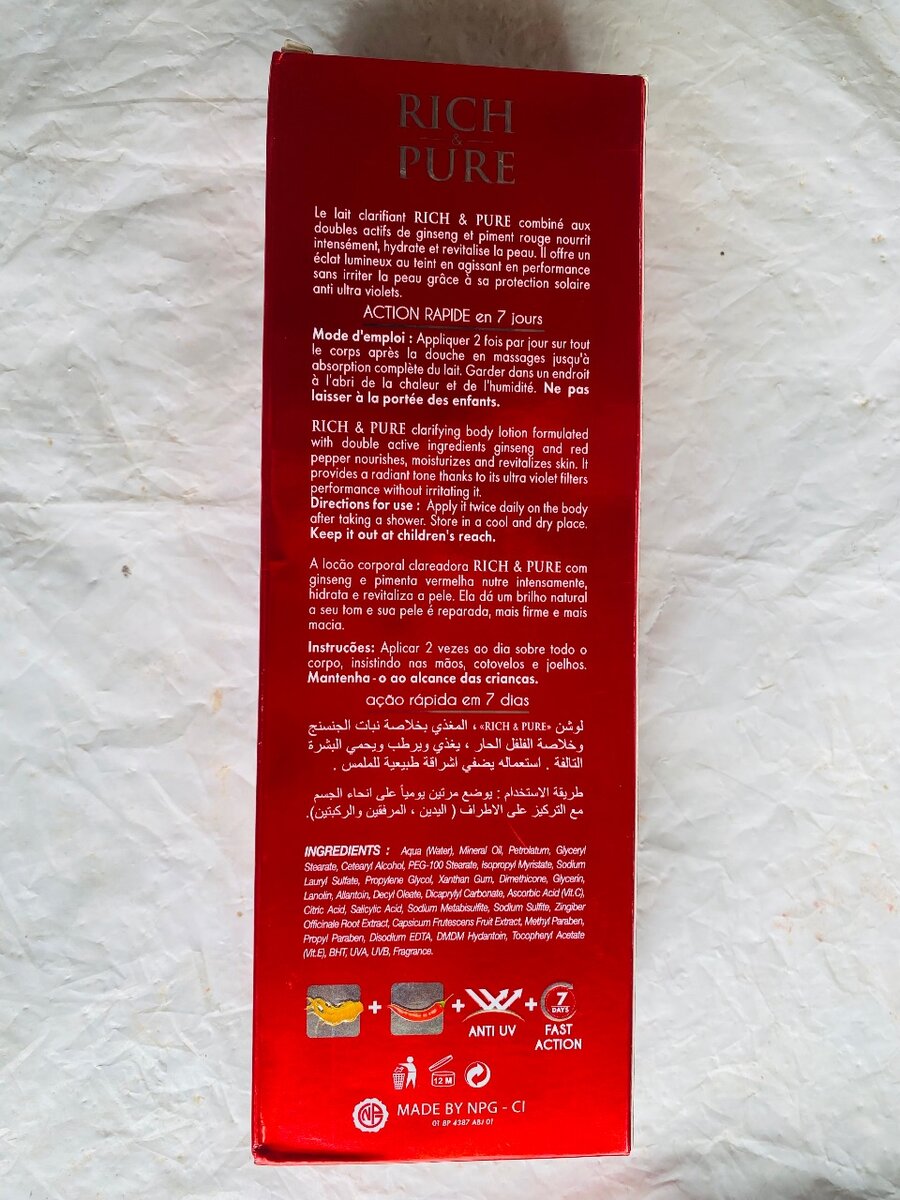 Lotion Clarifiante Rapide