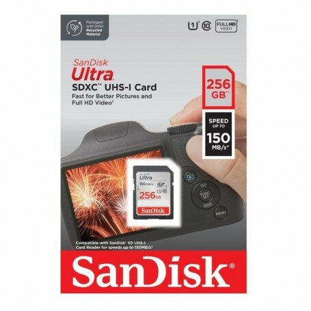 Carte Mémoire SDXC SanDisk 256 Go