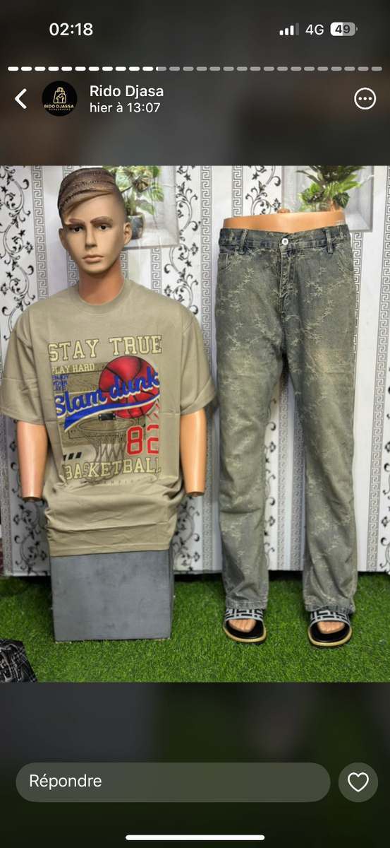 Tenue décontractée homme