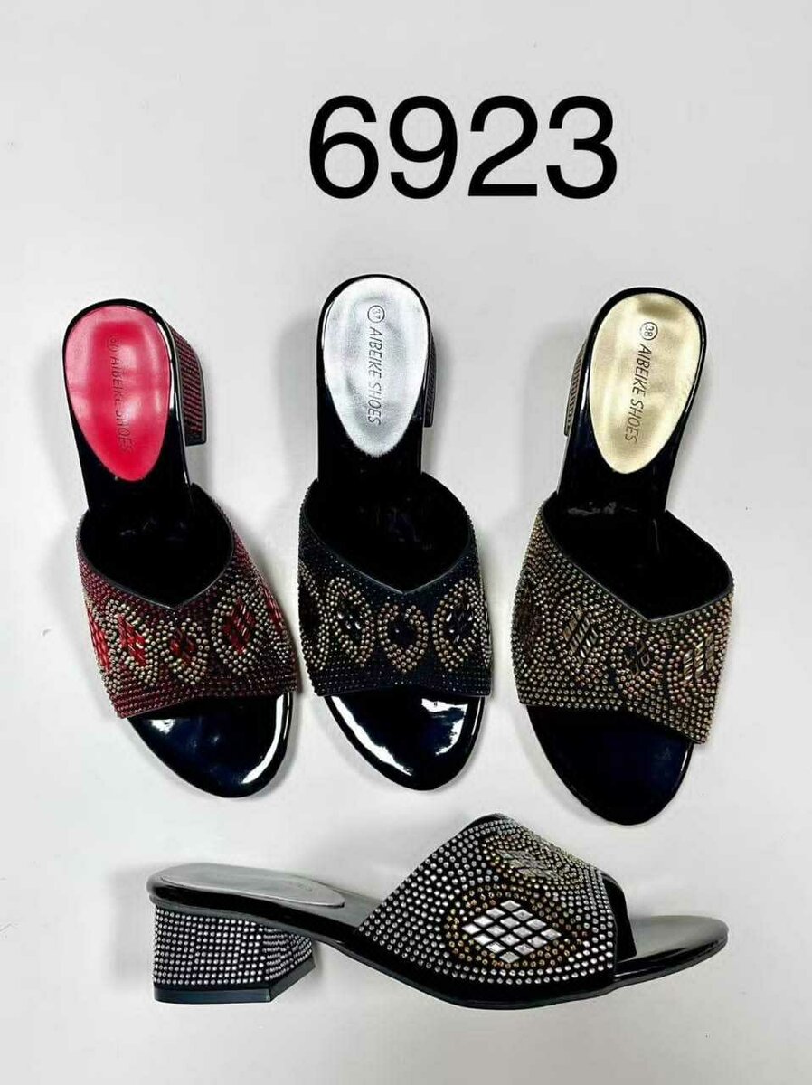 Ladies low Heel Slipper