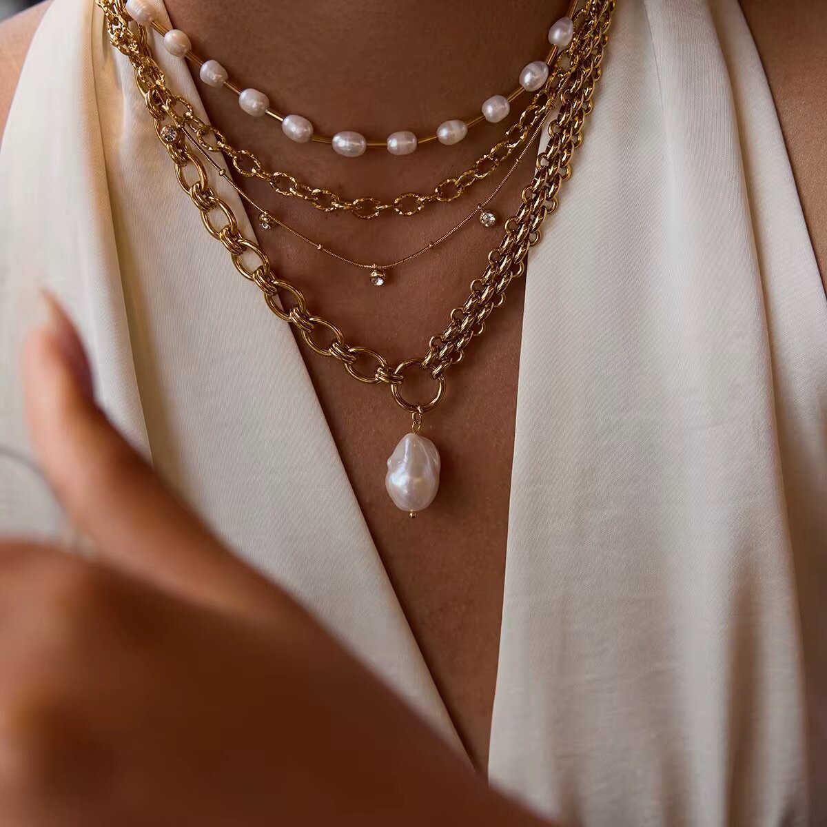 Collier Chaînettes