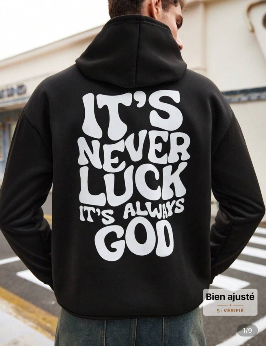 Sweat à capuche design unique