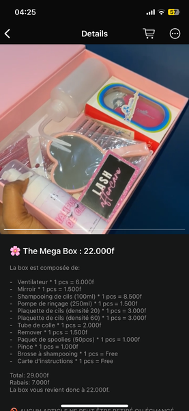 Lash Cluster Mega Box Kit