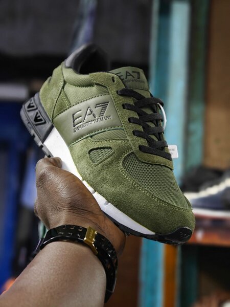 Baskets Homme EA7 Vert