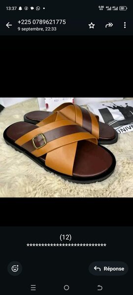 Sandales en Cuir Élégantes