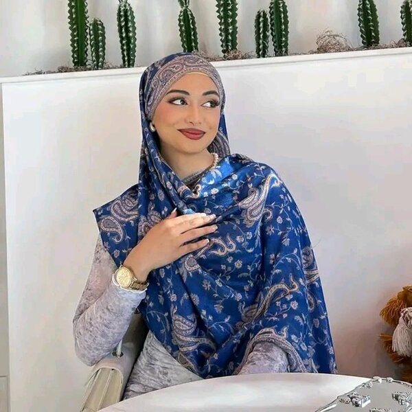Écharpe Hijab Pashmina Élégant