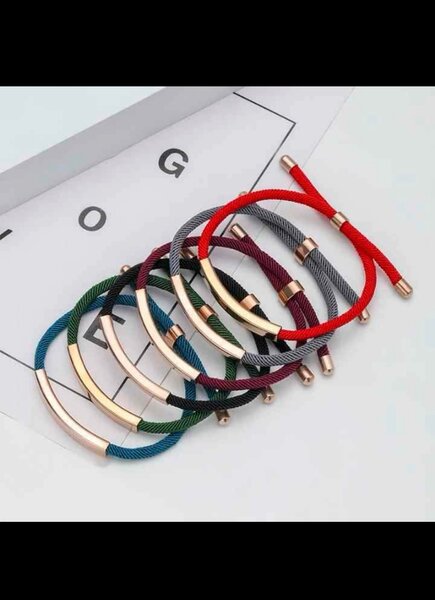 Bracelets tressés élégants