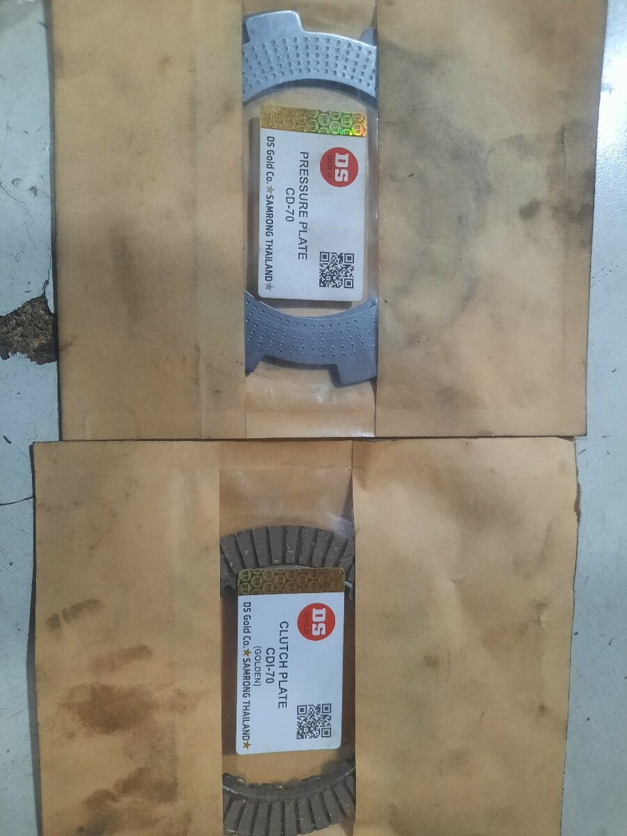 Clutch plate , pressure plate for 70 cc