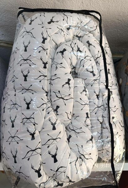 Couette Douillette Cerfs Noir