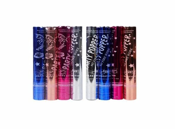 Confettis À Popper - Lot de Couleurs