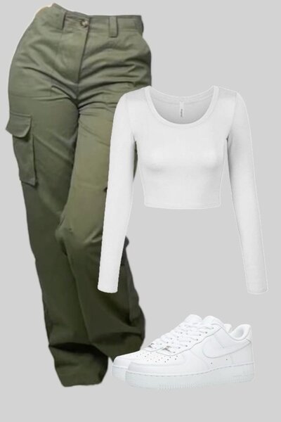Cargo pants available in different sizes and colors