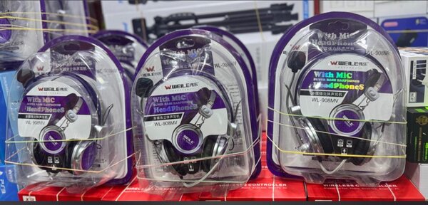 Casque avec Micro Violet