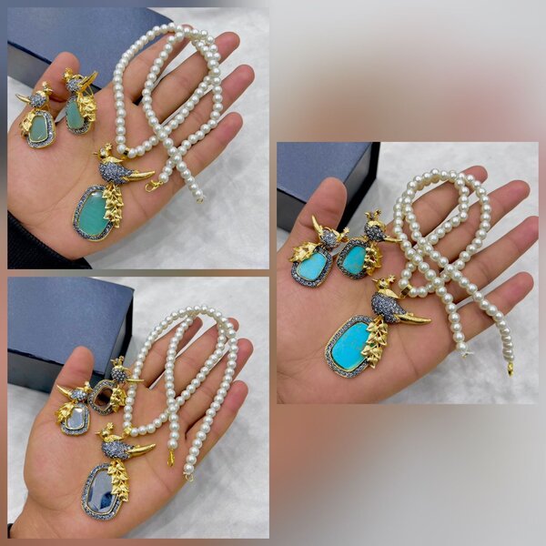 Handmade Real Stone Set