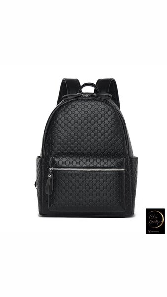 Sac à dos en cuir élégant