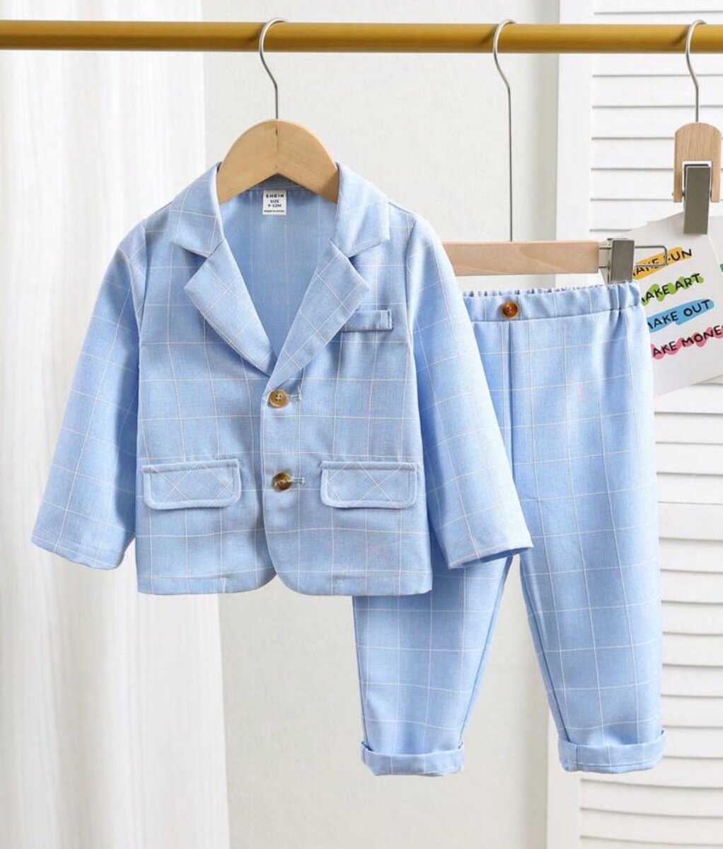 2pcs Baby Boy Suit Set. 18-24M