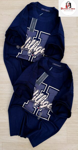 T-shirt homme bleu Hilfiger