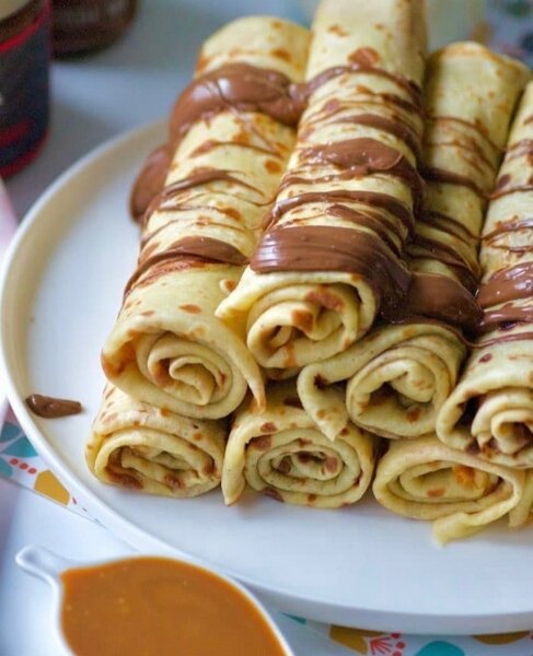 Crêpes au chocolat Nutella