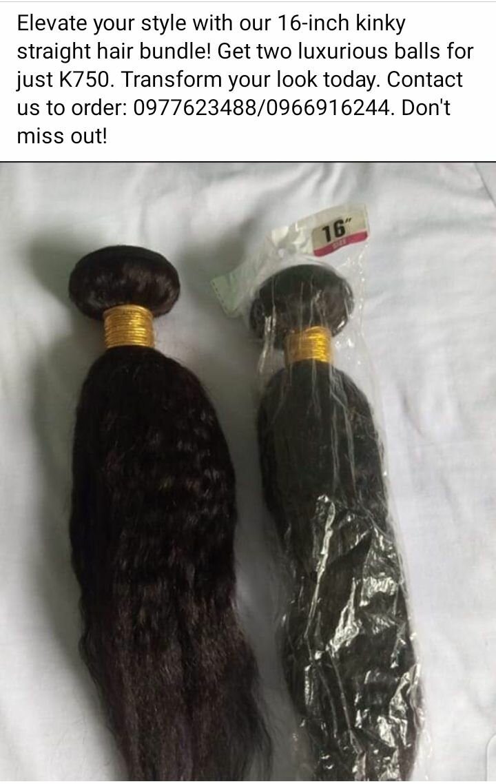 Peruvian kinky straight weave extensions