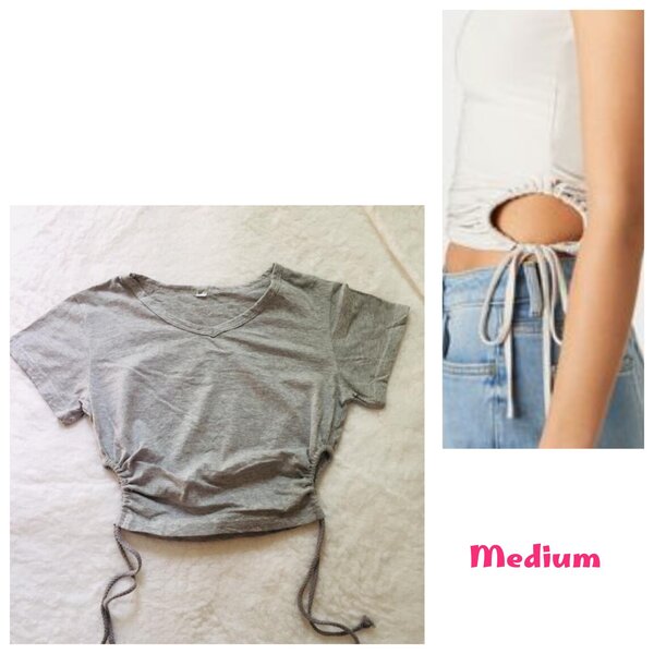 Salaula crop tops and tops