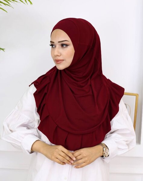 Hijab Élégant en Jersey