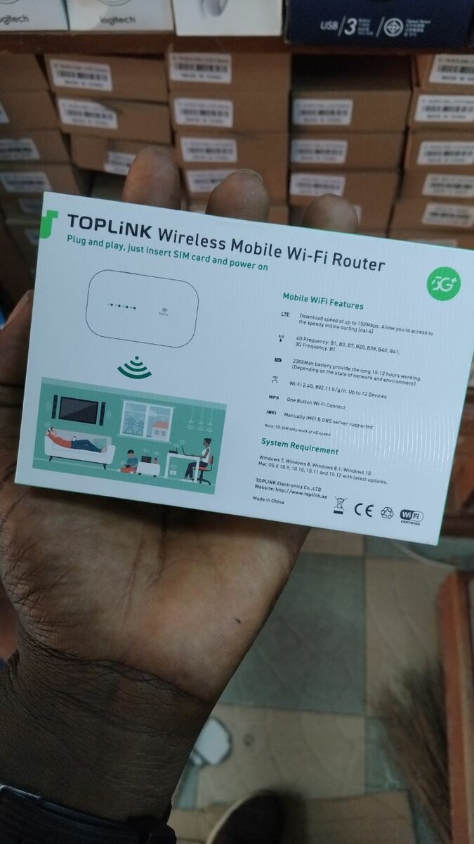 Pocket wifi universel
