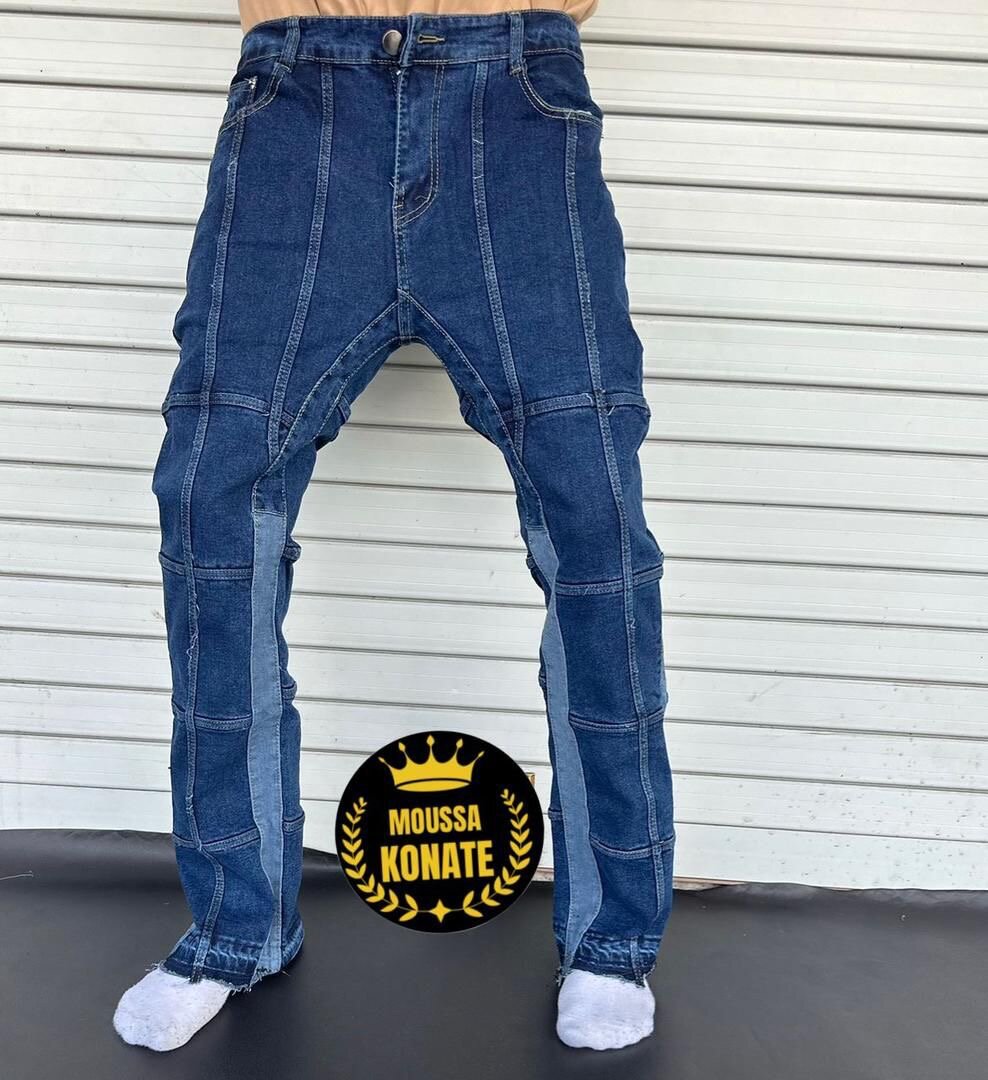 Jeans cargo mode homme