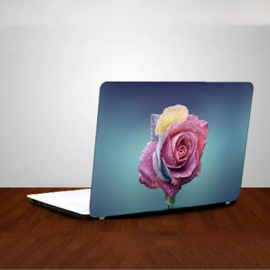 Flower Laptop Back Skin Sticker-Laptop Back Skin-Laptop Skin Vinyl Sticker Decal, 13 13.3 14.6 15 15.4 15.6 inch Laptop Skin Sticker Cover For All Laptops