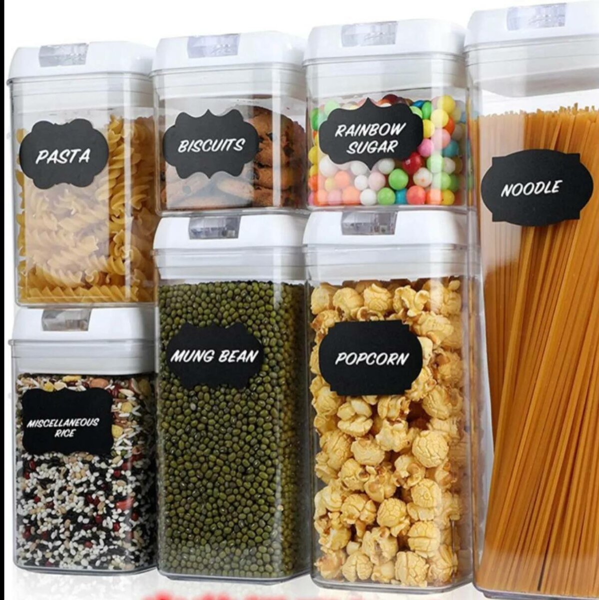 Airtight storage containers