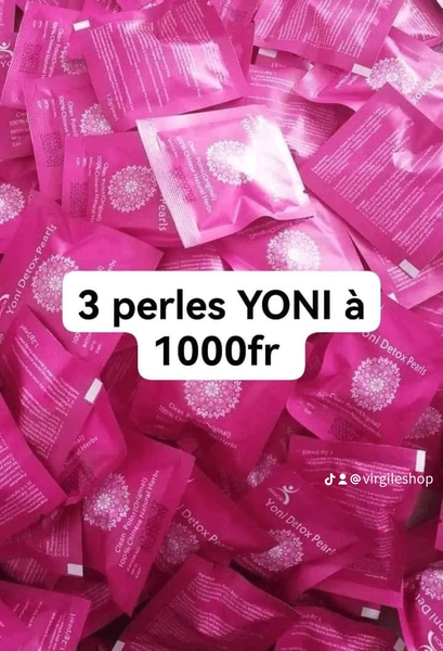 Perles de détox Yoni naturelles