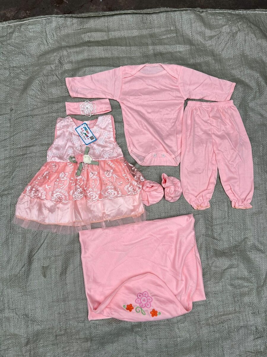 Ensemble Complet Bébé en Coton