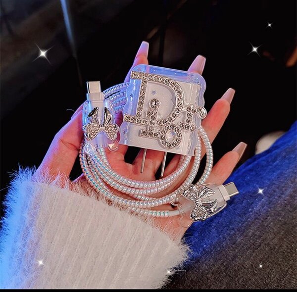 Câble de chargement luxe brillant