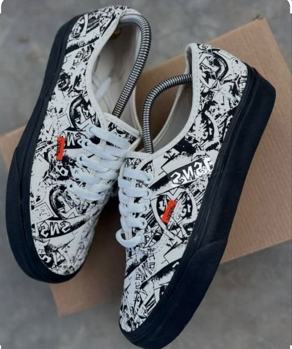 Baskets Streetwear Noir et Blanc