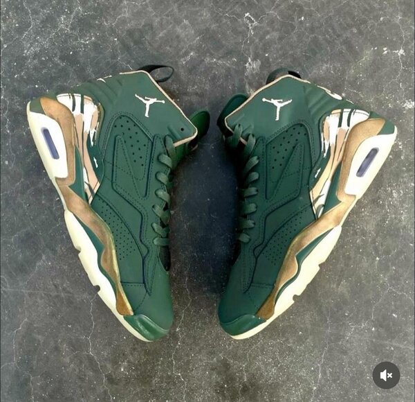 Baskets Air Vert Camouflage