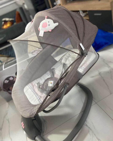 Transat bébé avec moustiquaire