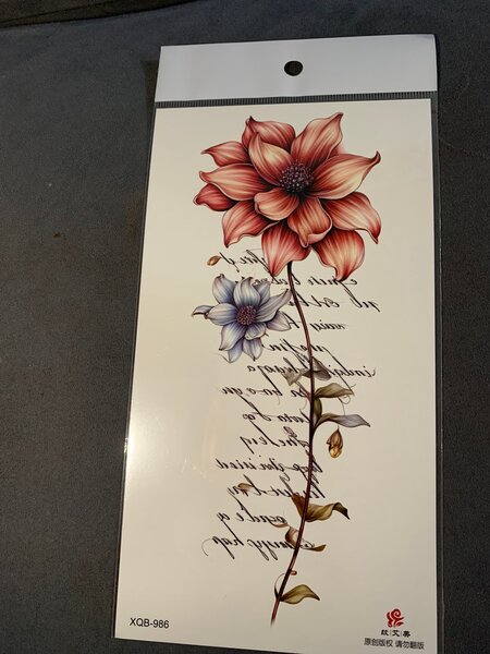 Tatouage temporaire tigre art